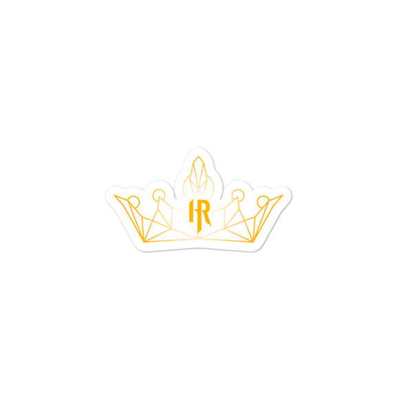 HR Crown sticker
